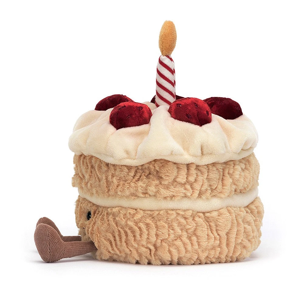 Jellycat Knuffel Amuseable Birthday Cake 2 Jellycat Knuffel Amuseable Birthday Cake - Afbeelding 2