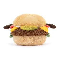 Jellycat Knuffel Amuseable Burger -Psikhouvanjou JellycatknuffelAmuseableBurgerA2BUb