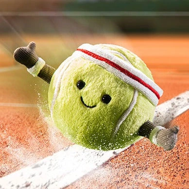 Jellycat Knuffel Amuseable Sports Tennis Ball 2 Jellycat Knuffel Amuseable Sports Tennis Ball - Afbeelding 2