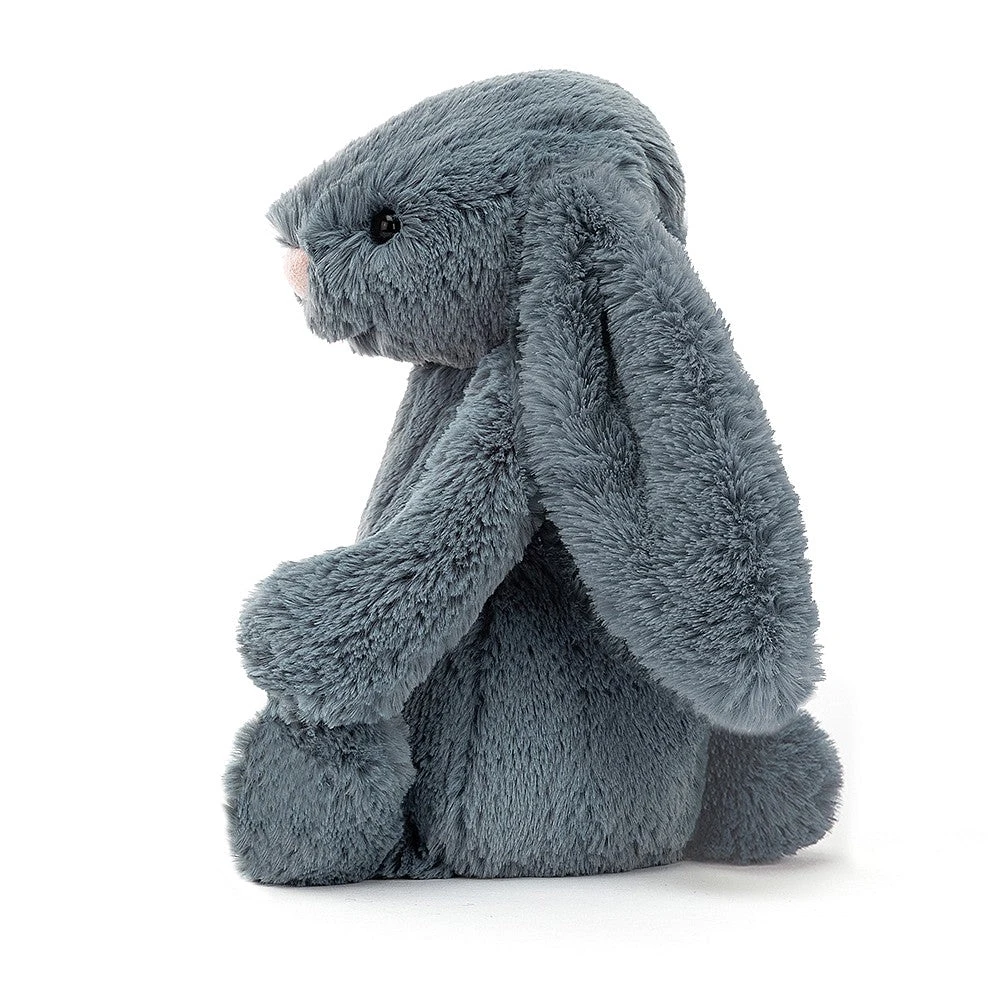 Jellycat Knuffel Bashful Bunny Dusky Blue 2 Jellycat Knuffel Bashful Bunny Dusky Blue - Afbeelding 2