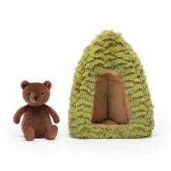 Jellycat Knuffel Forest Fauna Bear -Psikhouvanjou JellycatknuffelForestFaunaBearFORF2Ba