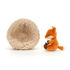 Jellycat Knuffel Hibernating Fox -Psikhouvanjou JellycatknuffelHibernatingFoxHIB3Fa
