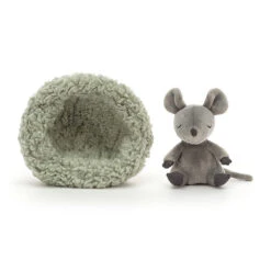 Jellycat Knuffel Hibernating Mouse -Psikhouvanjou JellycatknuffelHibernatingMouseHIB3Mb