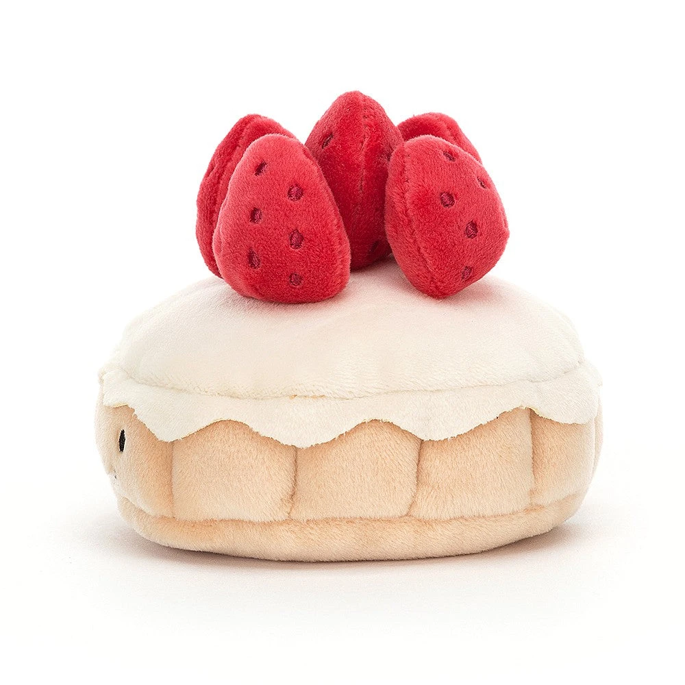 Jellycat Knuffel Pattiserie Tarte Aux Fraises 2 Jellycat Knuffel Pattiserie Tarte Aux Fraises - Afbeelding 2
