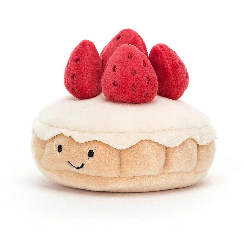 Jellycat Knuffel Pattiserie Tarte Aux Fraises 4 Jellycat Knuffel Pattiserie Tarte Aux Fraises - Afbeelding 4