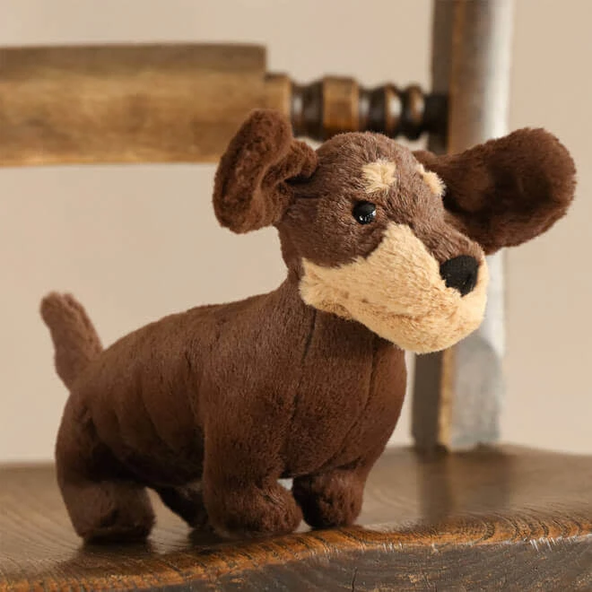 Jellycat Otto Sausage Dog Small 4 Jellycat Otto Sausage Dog Small - Afbeelding 4