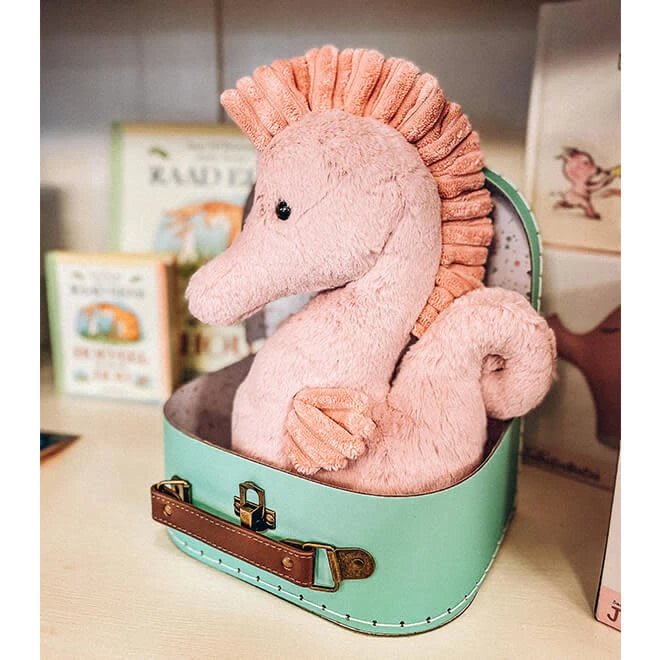 Jellycat Sienna Seahorse 4 Jellycat Sienna Seahorse - Afbeelding 4