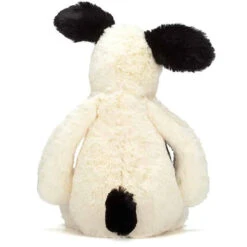 Jellycat Bashful Black & Cream Puppy Medium -Psikhouvanjou image 244
