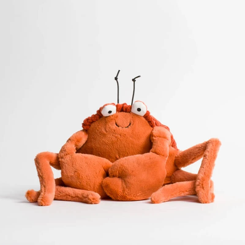 Jellycat Crispin Crab Small 4 Jellycat Crispin Crab Small - Afbeelding 4