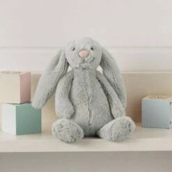 Jellycat Bashful Silver Bunny Medium 7 Jellycat Bashful Silver Bunny Medium -Psikhouvanjou image 304