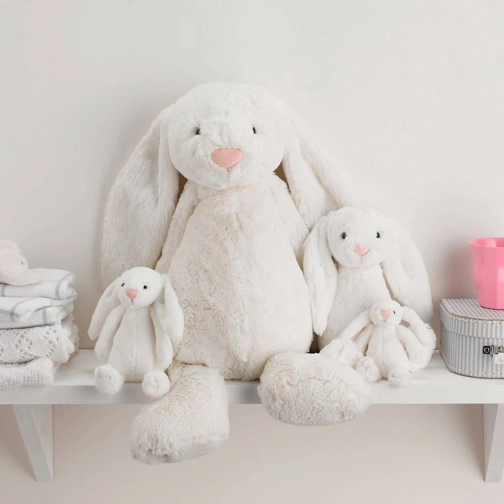 Jellycat Bashful Cream Bunny Medium 3 Jellycat Bashful Cream Bunny Medium - Afbeelding 3