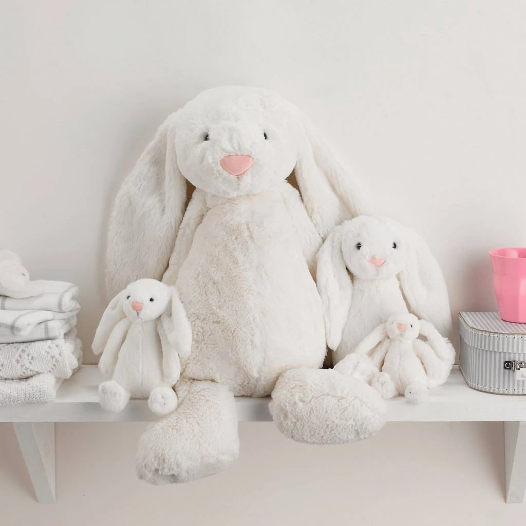 Jellycat Bashful Cream Bunny Small 3 Jellycat Bashful Cream Bunny Small - Afbeelding 3