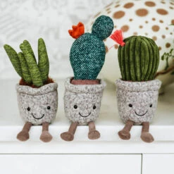 Jellycat Silly Succulent Barrel Cactus 5 Jellycat Silly Succulent Barrel Cactus -Psikhouvanjou image 45