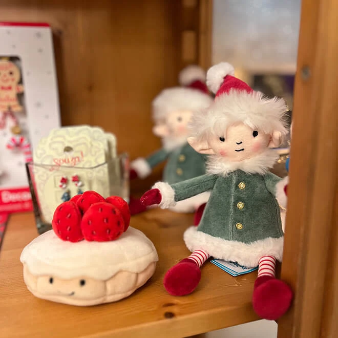 Jellycat Pretty Patisserie - Tarte Aux Fraises 3 Jellycat Pretty Patisserie - Tarte Aux Fraises - Afbeelding 3