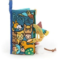 Jellycat Boek Engelstalig Pet Tails - 20cm -Psikhouvanjou jellycat boek engelstalig pet tails 20cm 3