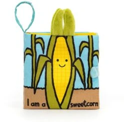 Jellycat Boek Engelstalig Sweetcorn - 19cm