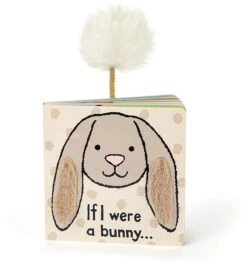 Jellycat Boek - If I Were A Bunny.... (Beige, EN)