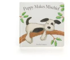 Jellycat Boek Puppy Haalt Kattenkwaad Uit