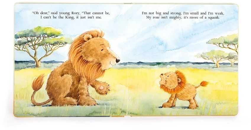 Jellycat De Zeer Dappere Leeuw Boek 2 Jellycat De Zeer Dappere Leeuw Boek - Afbeelding 2