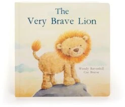 Jellycat De Zeer Dappere Leeuw Boek