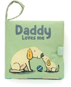 Jellycat Kartonboek Daddy Loves Me - 4x15x15cm