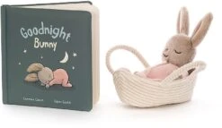 Jellycat Kartonboekje Goodnight Bunny - 2x19x19cm
