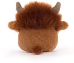 Jellycat Knuffel Amuseabean Highland Koe - 6x9x10cm -Psikhouvanjou jellycat knuffel amuseabean highland koe 6x9x10cm 3