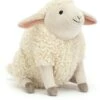 Jellycat Knuffel Burly Boo Schaap - 17x12x19cm