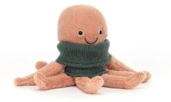 Jellycat Knuffel Cozy Crew Octopus - 20cm