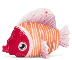 Voorkant -Psikhouvanjou jellycat knuffel fishiful roze 13x16cm 2