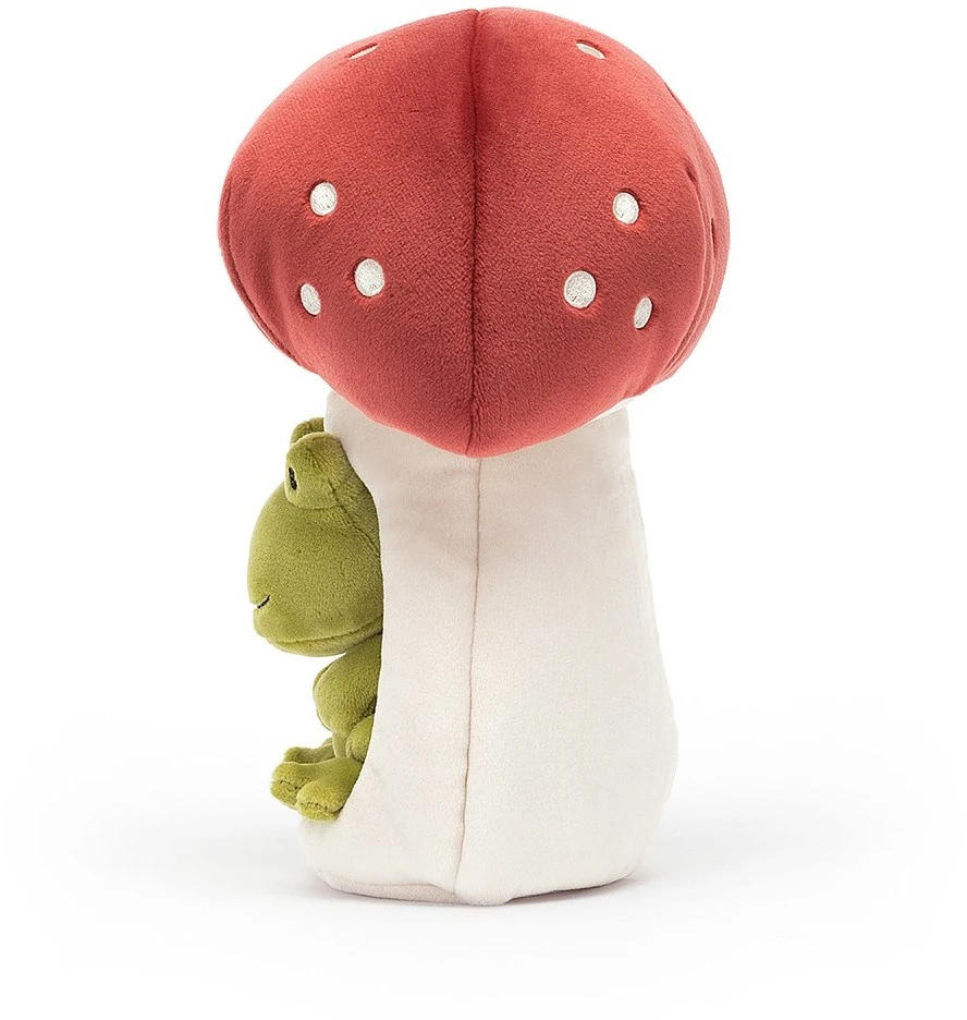 Jellycat Knuffel Forest Fauna Kikker - 9x11x21cm 2 Jellycat Knuffel Forest Fauna Kikker - 9x11x21cm - Afbeelding 2