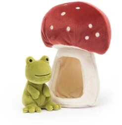 Nieuwe Producten 15 Jellycat Knuffel Forest Fauna Kikker - 9x11x21cm