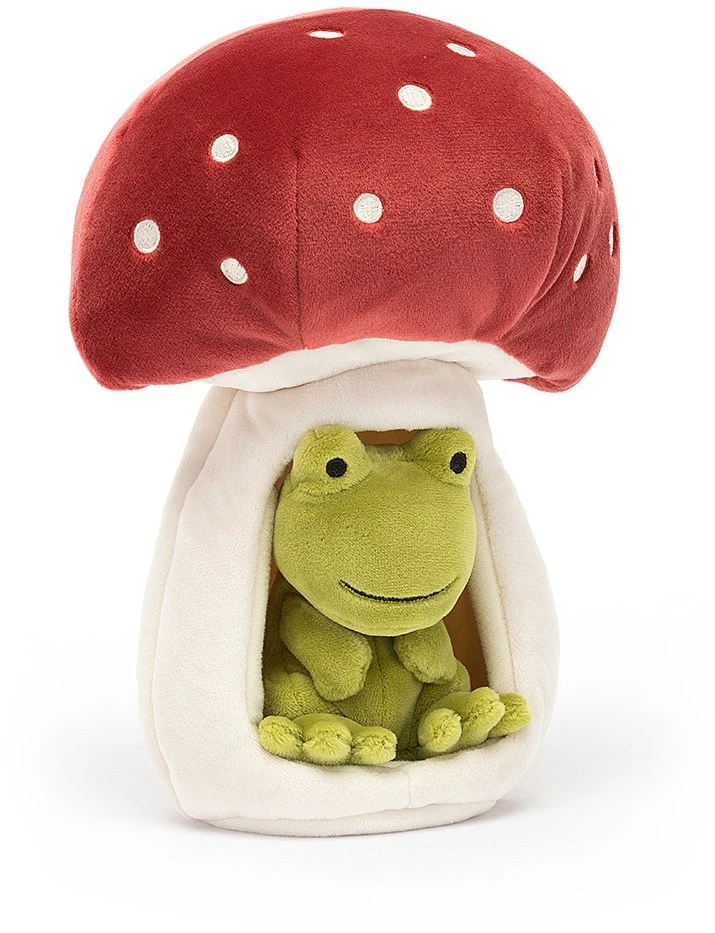 Jellycat Knuffel Forest Fauna Kikker - 9x11x21cm 3 Jellycat Knuffel Forest Fauna Kikker - 9x11x21cm - Afbeelding 3
