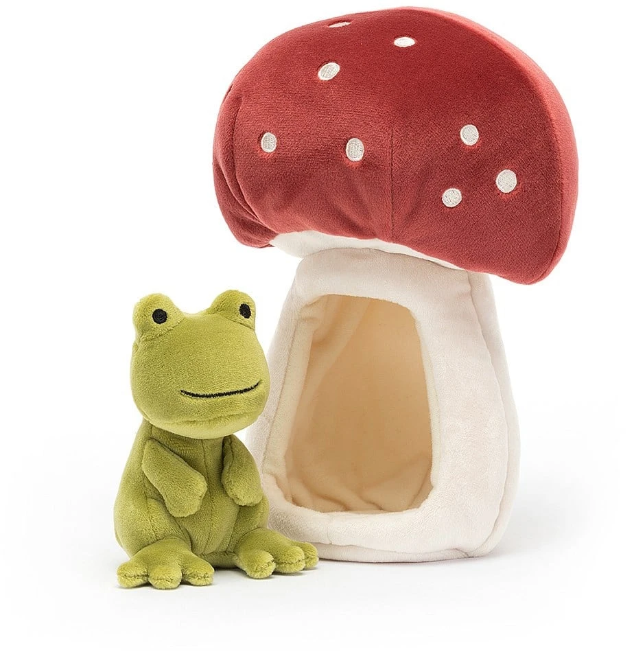 Jellycat Knuffel Forest Fauna Kikker - 9x11x21cm 1 Jellycat Knuffel Forest Fauna Kikker - 9x11x21cm