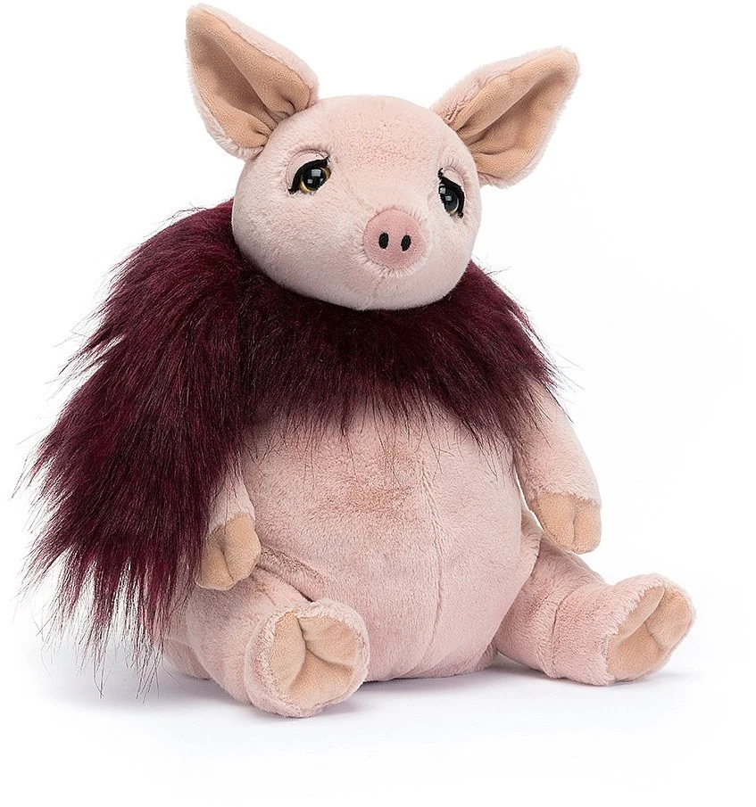 Jellycat Knuffel Glamorama Varken - 15x16x28cm 1 Jellycat Knuffel Glamorama Varken - 15x16x28cm