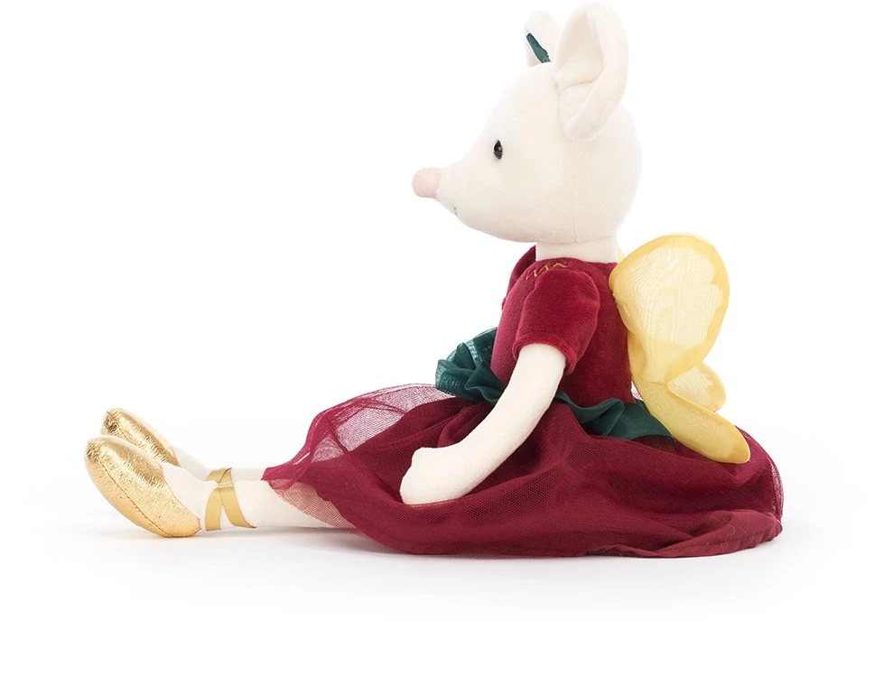 Jellycat Knuffel Sugar Plum Fairy Muis Groot - 37x9cm 2 Jellycat Knuffel Sugar Plum Fairy Muis Groot - 37x9cm - Afbeelding 2