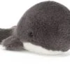 Jellycat Knuffel Wavelly Whale Inky - 6x15x5cm