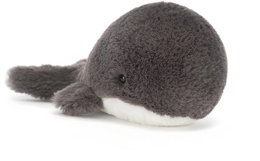 Jellycat Knuffel Wavelly Whale Inky - 6x15x5cm 1 Jellycat Knuffel Wavelly Whale Inky - 6x15x5cm