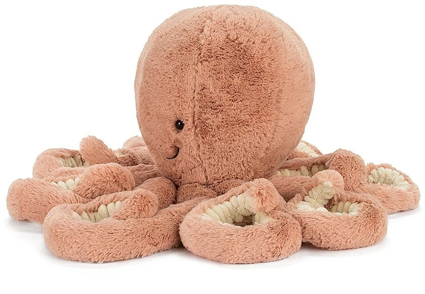 Jellycat Odell Octopus Baby - 14cm 2 Jellycat Odell Octopus Baby - 14cm - Afbeelding 2