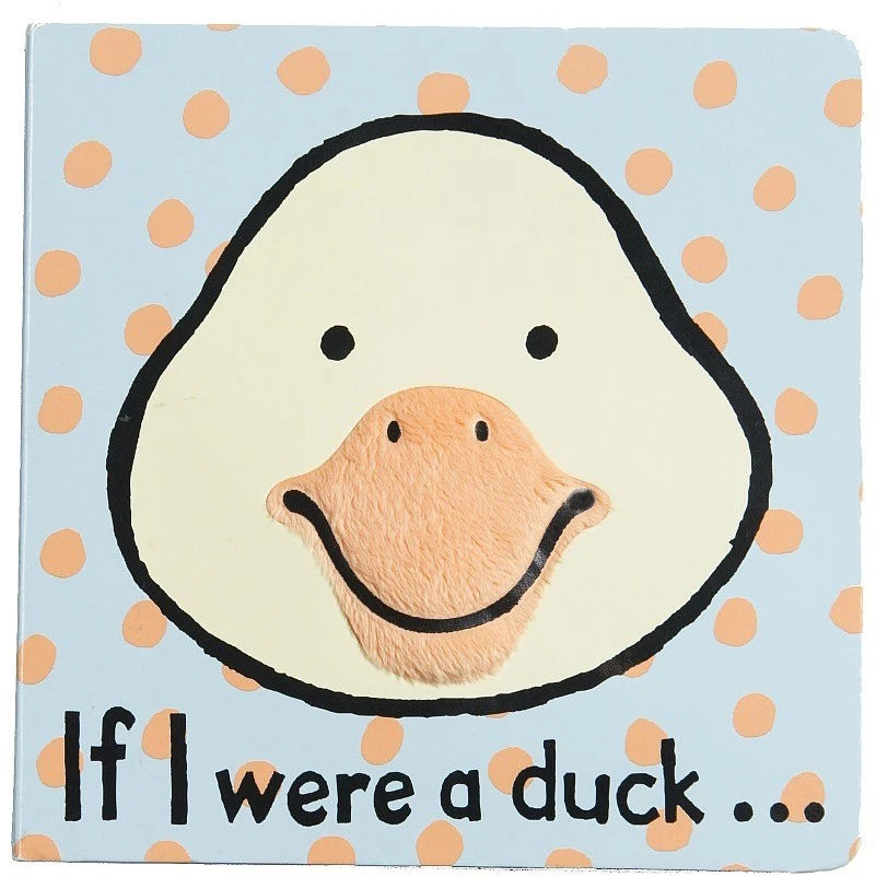 Jellycat Voorleesboek If I Were A Duck - 15 Cm 1 Jellycat Voorleesboek If I Were A Duck - 15 Cm