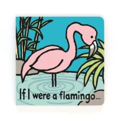 Jellycat Voorleesboek If I Were A Flamingo - 15 Cm