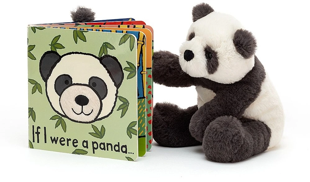 Jellycat Voorleesboek If I Were A Panda - 15 Cm 2 Jellycat Voorleesboek If I Were A Panda - 15 Cm - Afbeelding 2