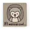Jellycat Voorleesboek If I Were And Owl - 15 Cm