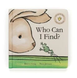 Jellycat Voorleesboek Who Can I Find - 18 Cm